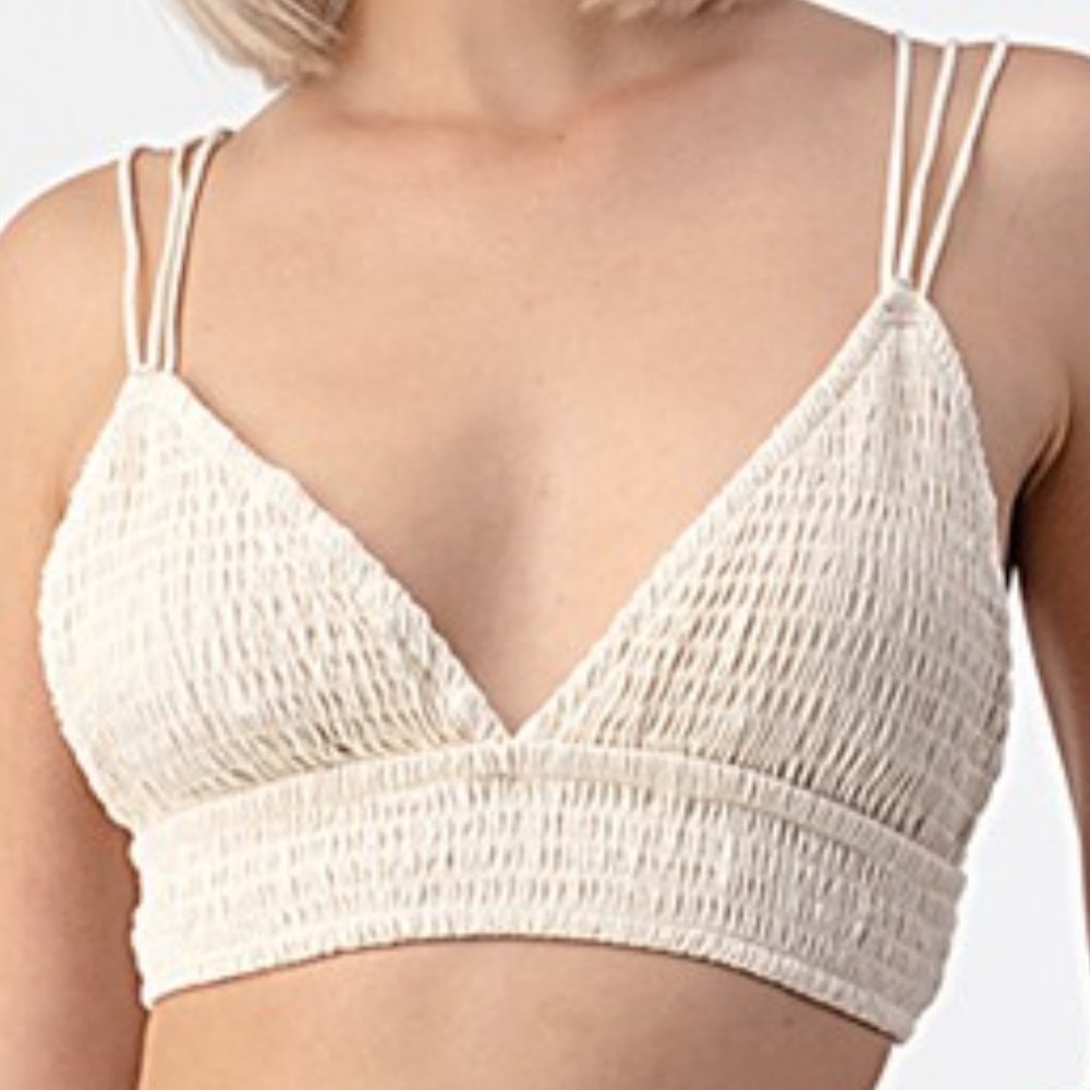Smocked Bralette